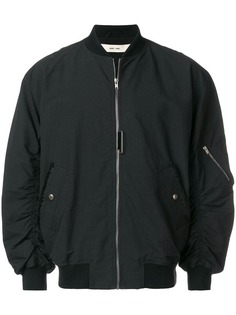 Damir Doma куртка бомбер со сборками на рукавах