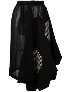 Comme Des Garçons Pre-Owned юбка с аппликацией в виде сот
