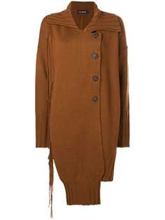 Ivan Grundahl асимметричное пальто-кардиган