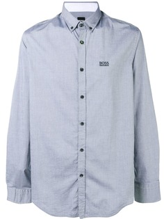 Boss Hugo Boss классическая рубашка-поло с логотипом