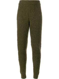 JW Anderson брюки ребристой вязки