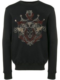 Billionaire фактурная толстовка с принтом