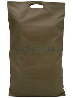 Helmut Lang Pre-Owned удлиненная сумка-тоут с логотипом