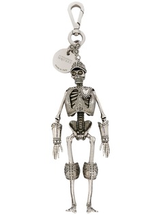 Alexander McQueen брелок со скелетом