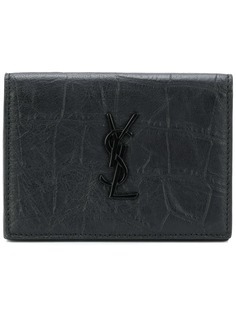 Saint Laurent картхолдер с монограммой
