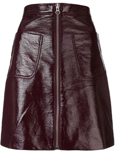 McQ Alexander McQueen короткая юбка на молнии