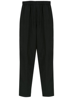 À La Garçonne elasticated cropped trousers