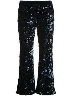 Alexis укороченные брюки с пайетками