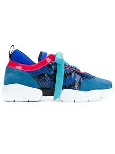 Emilio Pucci "кроссовки дизайна ""колор-блок"" на шнуровке"