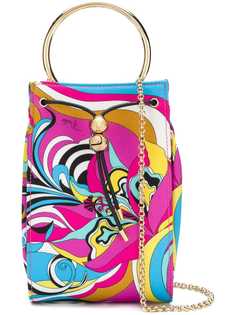 Emilio Pucci клатч с принтом