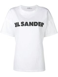 Jil Sander футболка с принтом логотипа