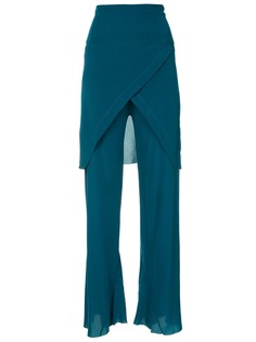 Kitx расклешенные брюки свободного кроя