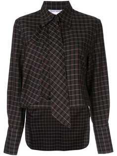 Bianca Spender рубашка в клетку