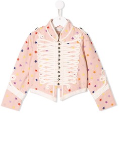 Stella McCartney Kids куртка с вышитыми звездами