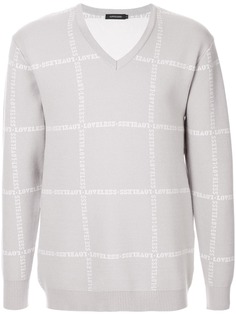 Loveless свитер с вышитым логотипом