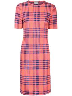 Cynthia Rowley платье миди в шотландскую клетку