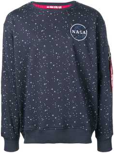 Alpha Industries толстовка с принтом