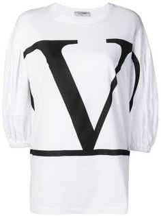 Valentino футболка с логотипом