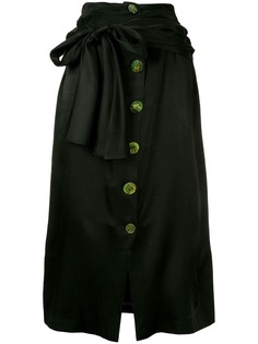 Wynn Hamlyn юбка Spindel с узлом