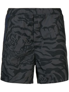 Valentino плавки-шорты с тигровым узором