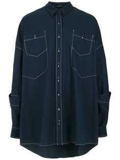 À La Garçonne рубашка свободного кроя