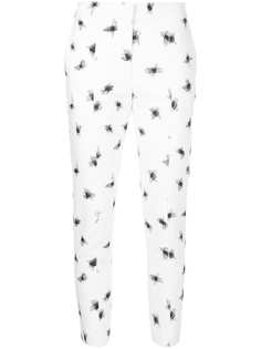 Manning Cartell укороченные брюки с вышивкой в горох