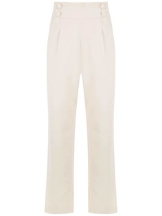 Egrey укороченные расклешенные брюки