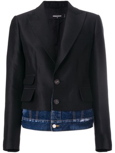 Dsquared2 блейзер Giacca с джинсовым нижним слоем
