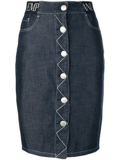 Emporio Armani джинсовая юбка с пятью карманами