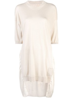 Uma Wang трикотажный топ кроя оверсайз