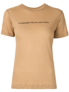 Song For The Mute футболка с надписью