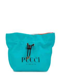 Emilio Pucci косметичка на шнурке с логотипом
