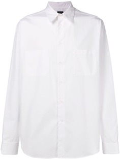 Yohji Yamamoto рубашка с двумя карманами