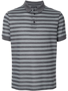 Giorgio Armani рубашка-поло в полоску