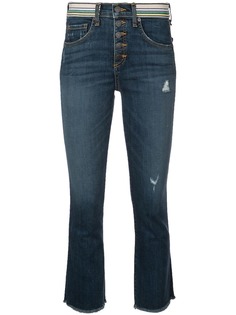 Veronica Beard укороченные джинсы Bootcut