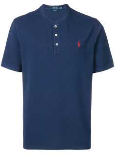 Polo Ralph Lauren рубашка-поло без воротника