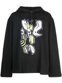 Our Legacy худи с контрастным принтом