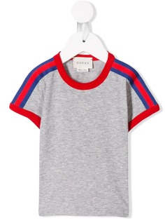 Gucci Kids футболка в полоску