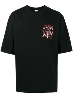 Ex Infinitas футболка с принтом Wrong Way