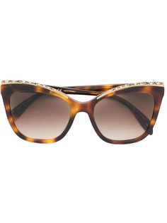 Alexander McQueen Eyewear декорированные солнцезащитные очки