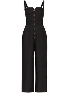 Reformation комбинезон Kass на пуговицах