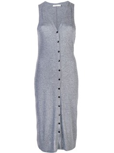 Rag & Bone платье из джерси на пуговицах