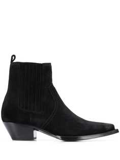 Saint Laurent ковбойские ботинки