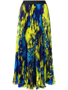 MSGM плиссированная юбка миди