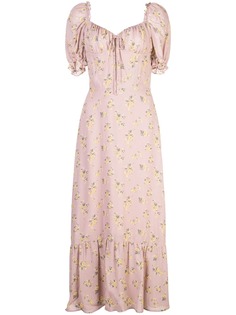 Reformation платье Cabernet