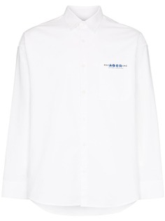 Maison Kitsuné рубашка с логотипом из коллаборации с Ader Error