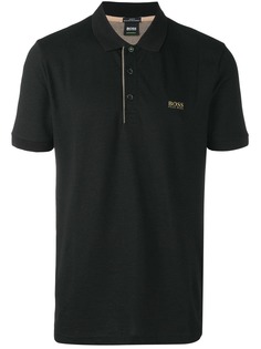 Boss Hugo Boss облегающая рубашка-поло Gold Capsule