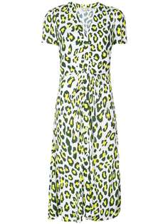 Diane von Furstenberg платье Cecilia с леопардовым принтом
