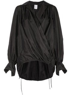Rosie Assoulin блузка свободного кроя с запахом
