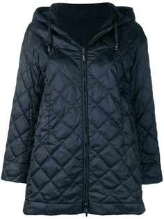 Max Mara стеганая куртка с капюшоном